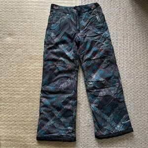 Columbia Ski Pants Omni Shield Youth Size 14/16 Lined Snow Pant Outgrow System